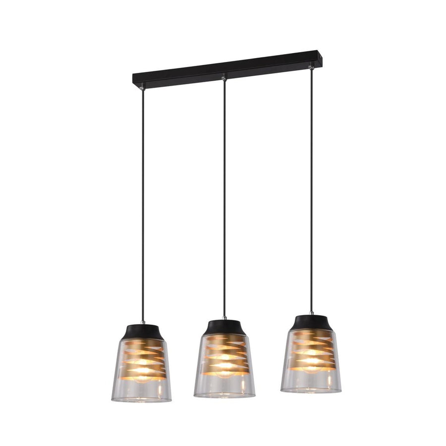 Suspension luminaire | Fresno Noire