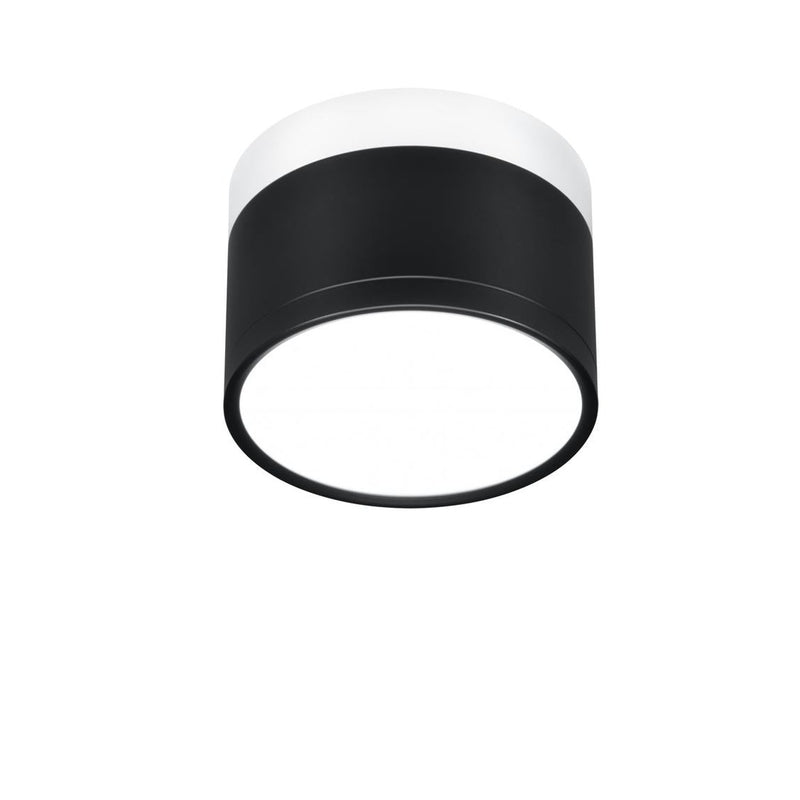 Spot plafond LED Tube noir et blanc