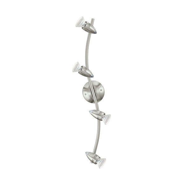 Spot Magnum nickel satiné, L 64,5 cm