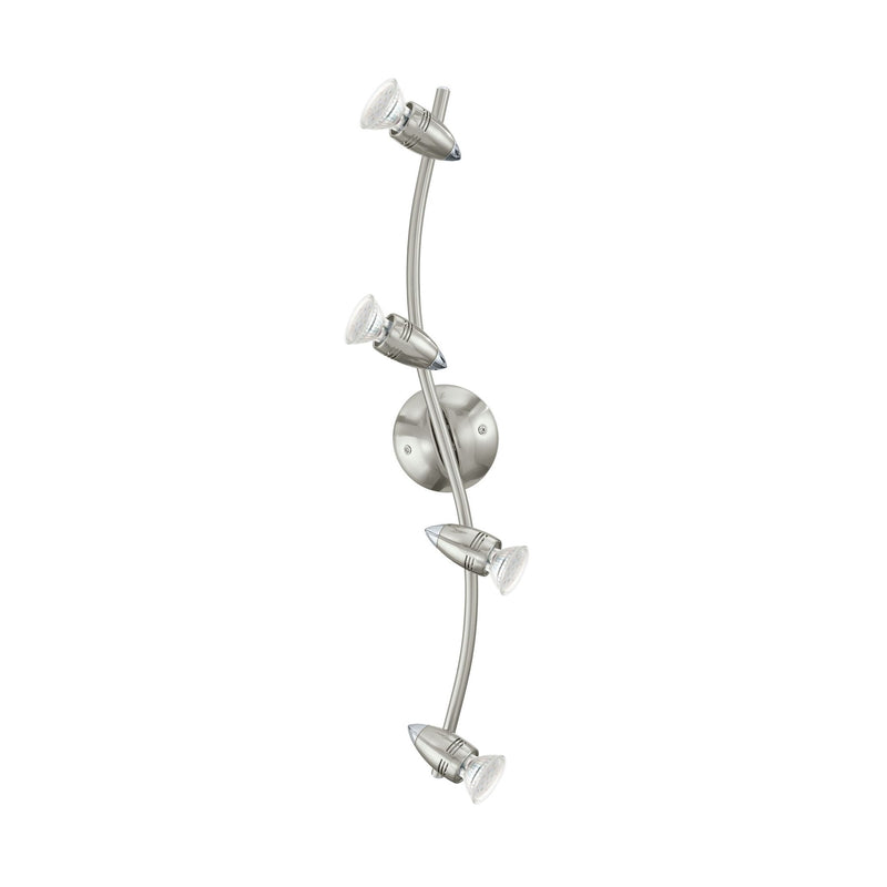 Spot Magnum nickel satiné, L 64,5 cm