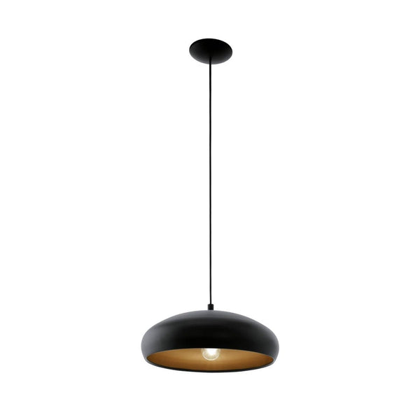 Suspension Mogano noire et cuivrée