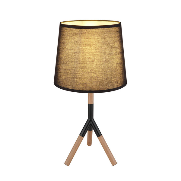 Lampe à poser Kikki noire mat
