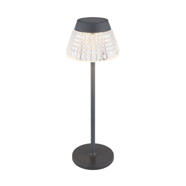 Lampe à poser Lora anthracite