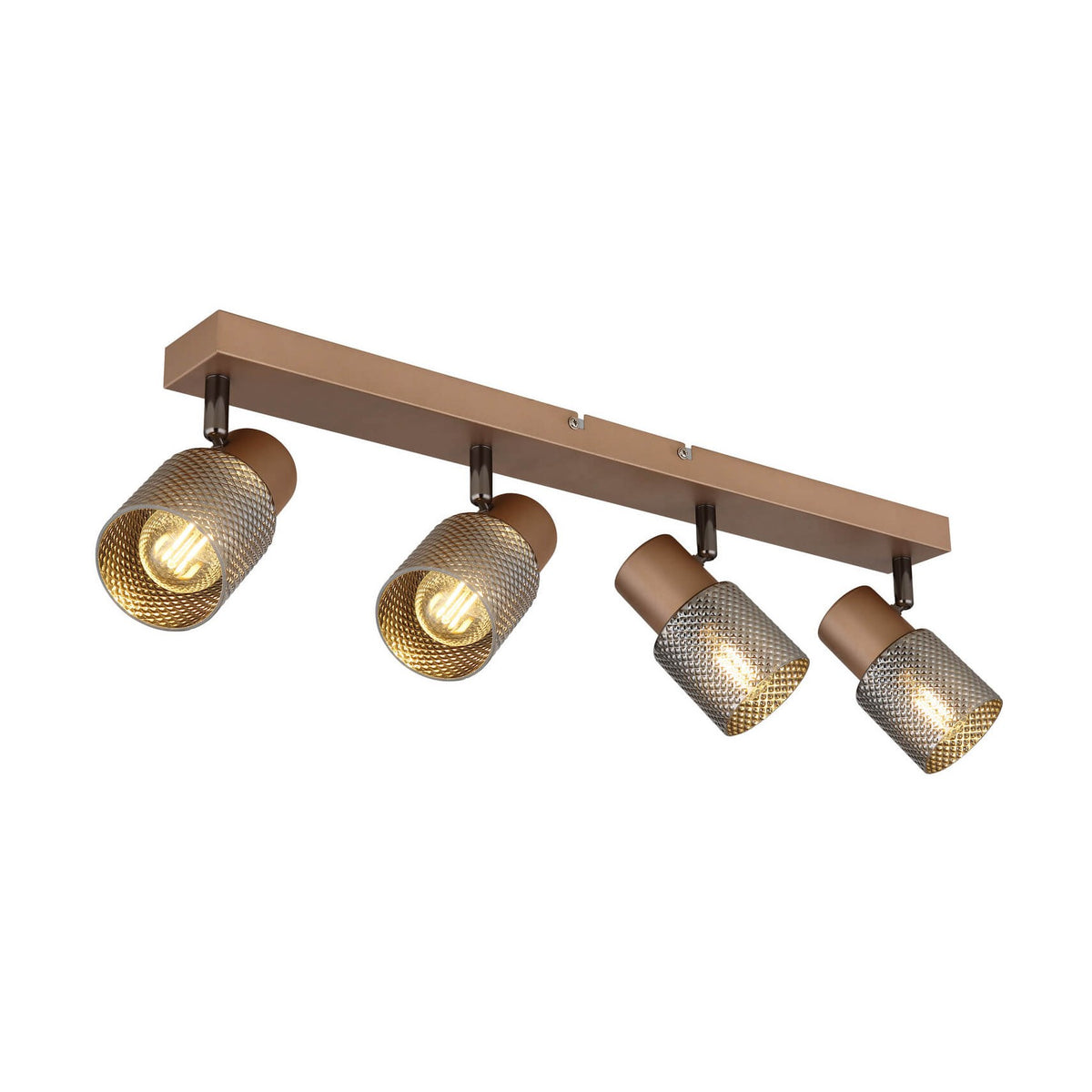 Spot Satella marron, L 56 cm