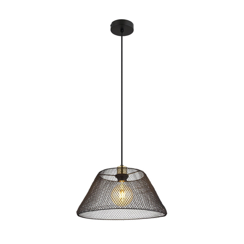 Suspension Baku noire mat (15646H1)