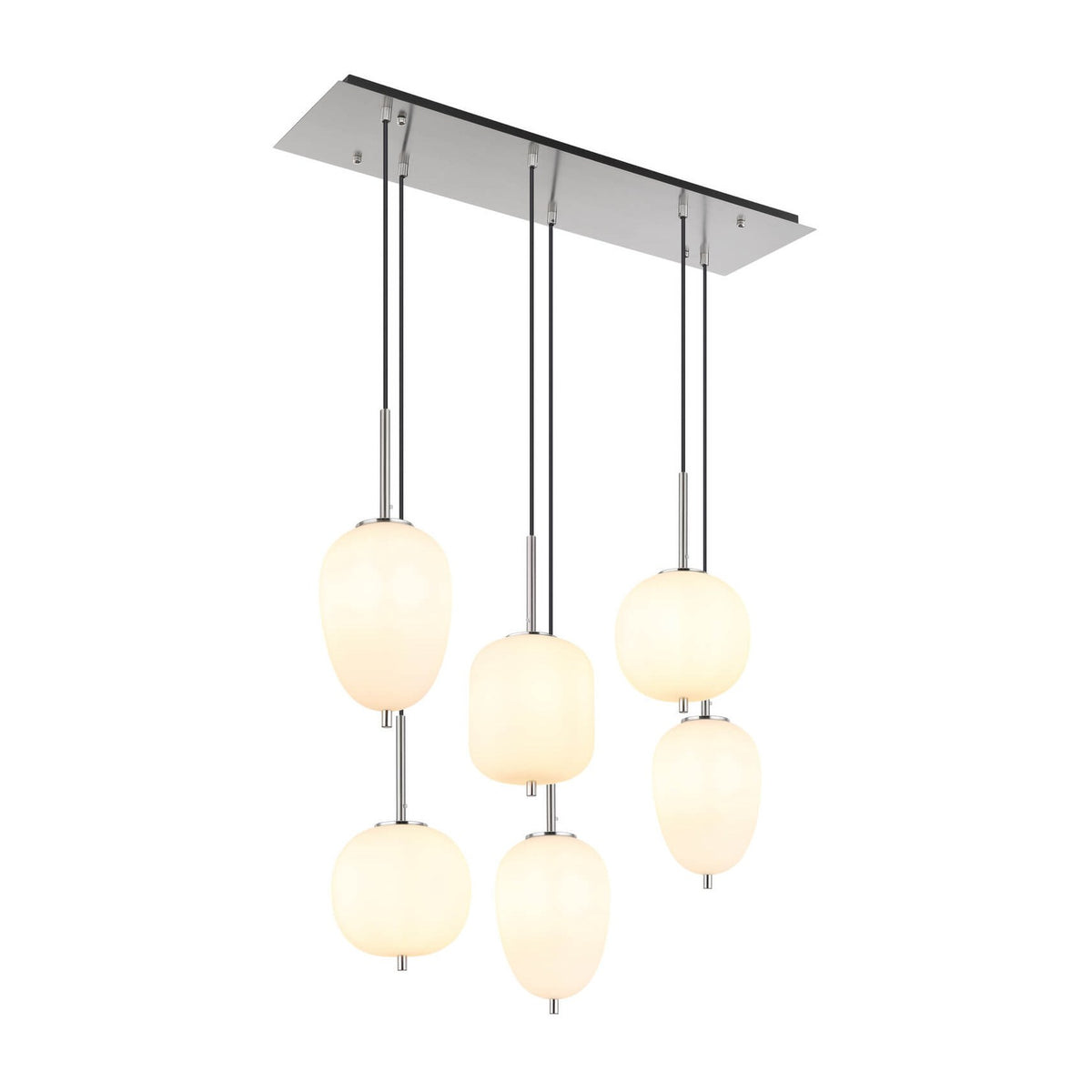 Suspension Blacky I nickel satiné (15345-6NO)