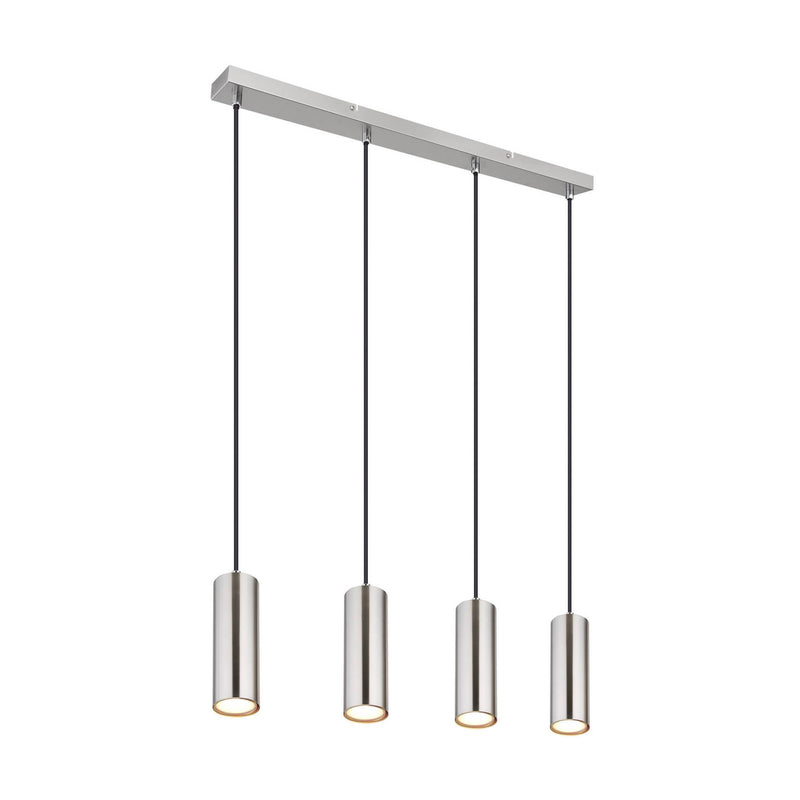 Suspension Robby nickel satiné (57911-4H)