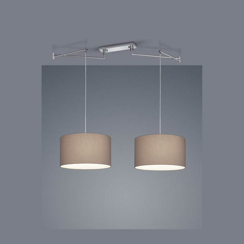 Suspension Certo 2 lumières chromée (26/1847.04/9288)