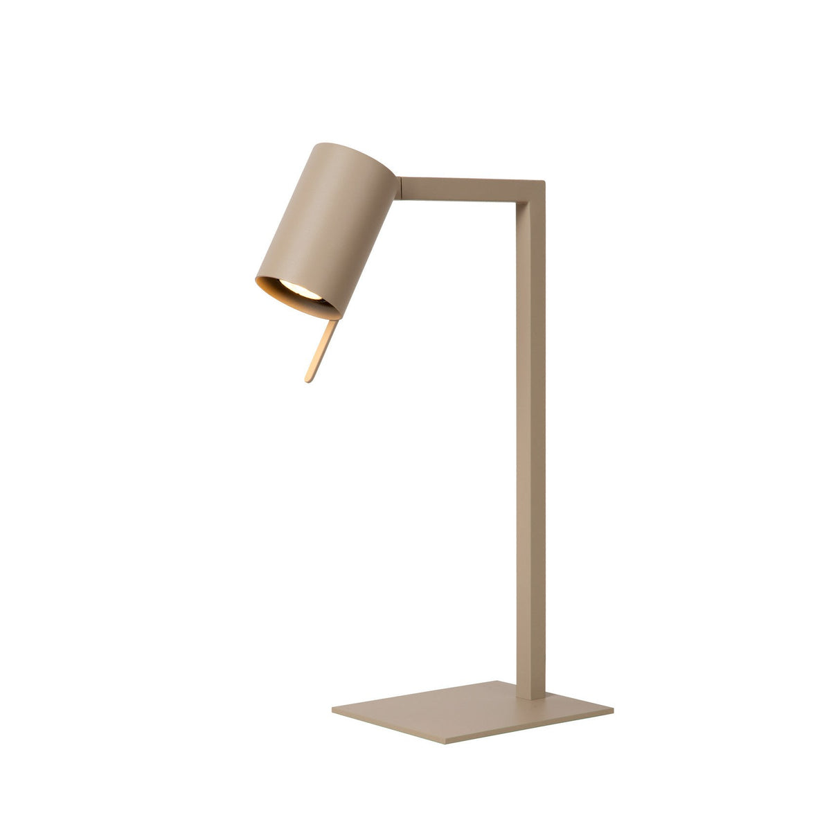 Lampe de bureau Lesley taupe