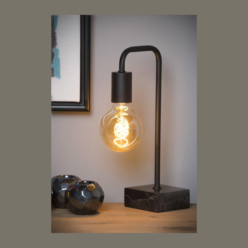 Lampe à poser Lorin noire