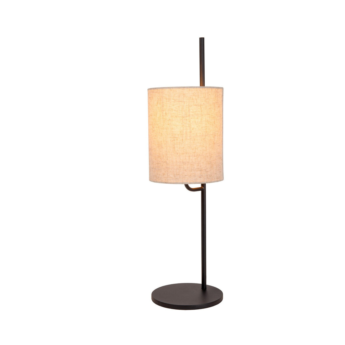 Lampe à poser Magic noire, lin