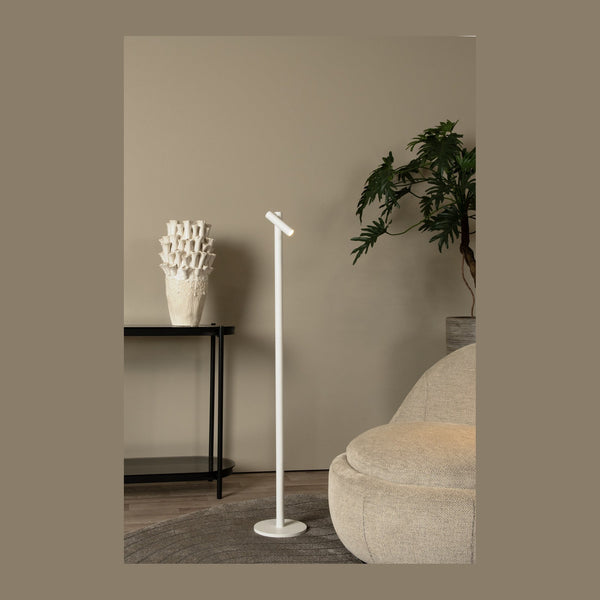 Lampadaire extérieur Antrim blanc