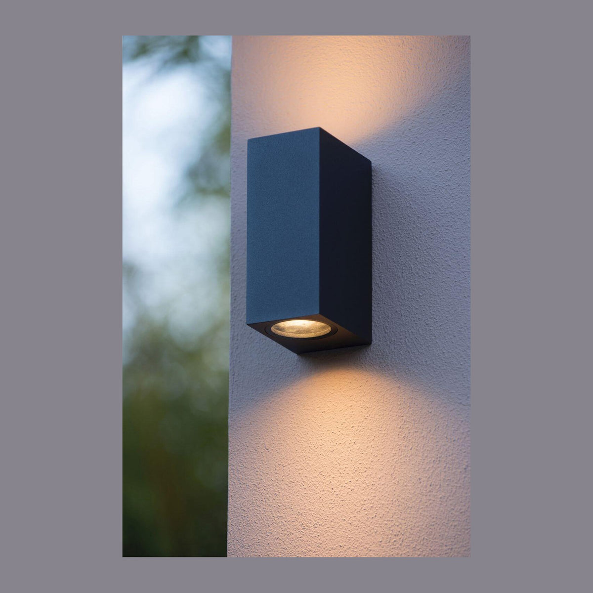 Applique extérieure Zaro 2 lumières noire (69800/02/30)