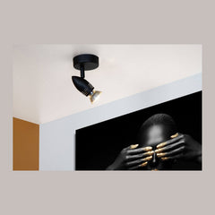 Plafonnier Caro noir