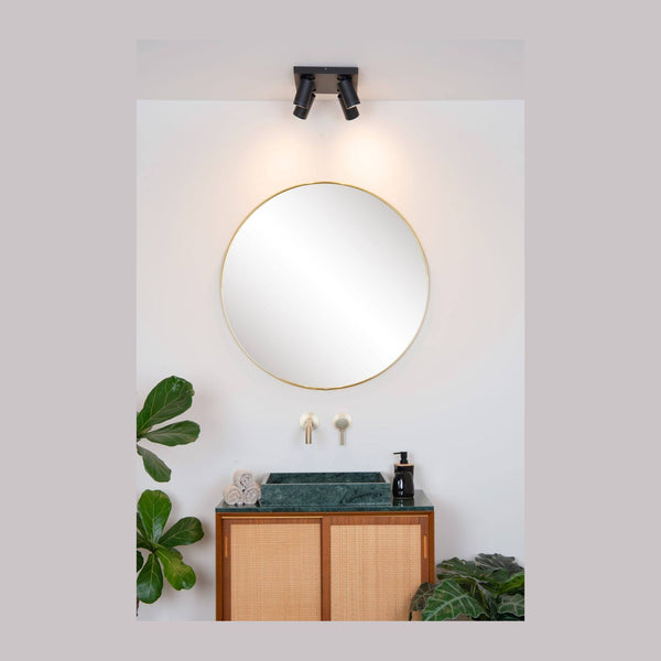 Plafonnier Taylor 4 lumières noir