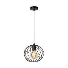 Suspension Danza noire, H 60 cm