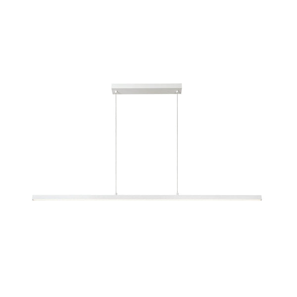 Suspension Sigma blanche, L 147,7 cm