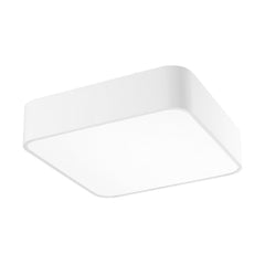 Plafonnier Ragu blanc, L 46 cm