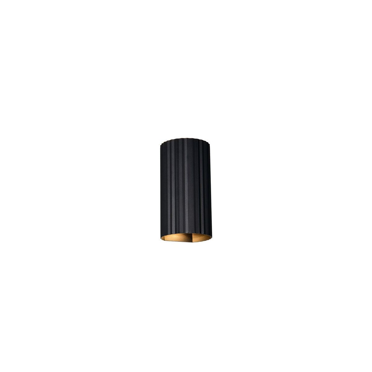 Applique murale Soka 2 lumières noire mat