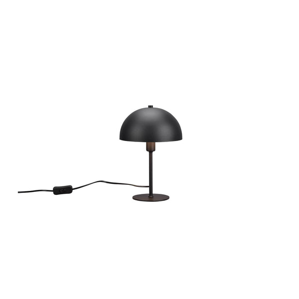 Lampe à poser Nola noire mat, H 30,5 cm