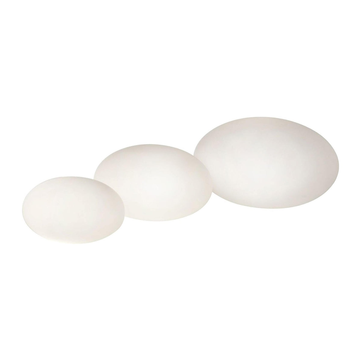 Lampe à poser Vancouver blanche, Ø 32 cm