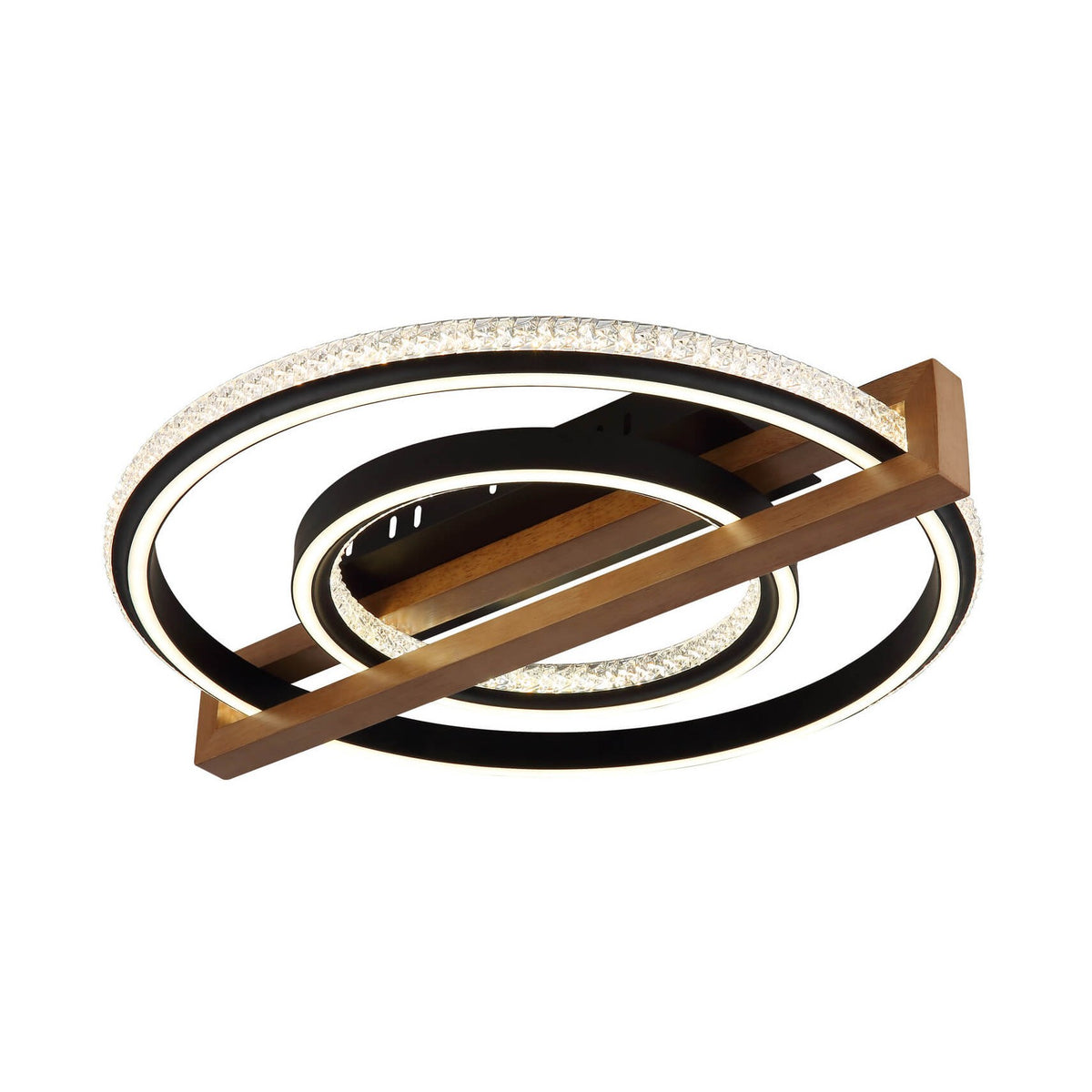 Plafonnier Deloris noir mat (48137R)