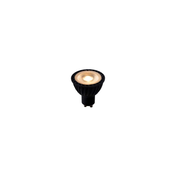Ampoule LED GU10 noire, 5 W | Lucide (49009/05/30)