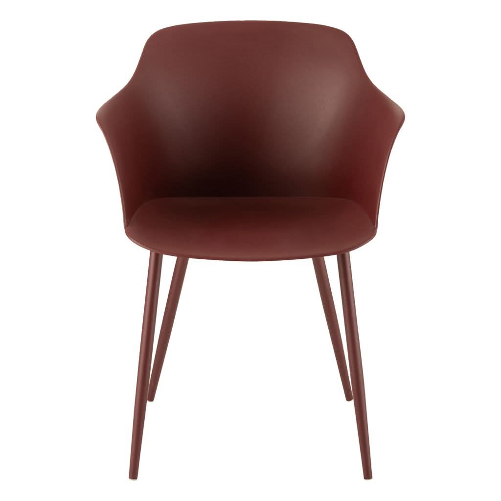 Chaise Tub Bordeaux Design | Xina - Designix Chaises