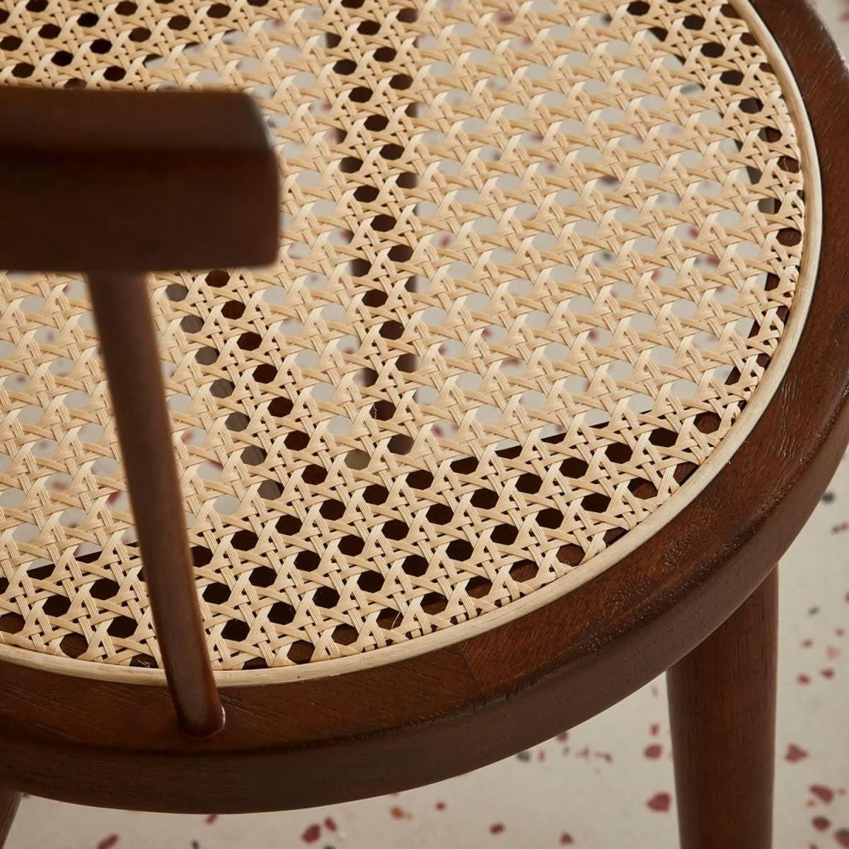 Chaises Noyer Bois Cannage | Élixir - Designix Chaises