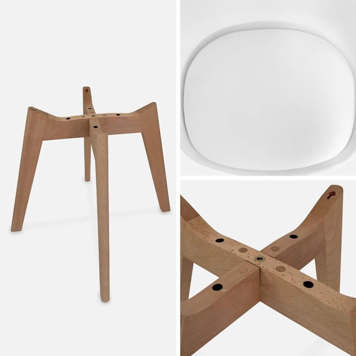 Chaises Scandinaves Pieds Hêtre | Yonder - Designix Chaises