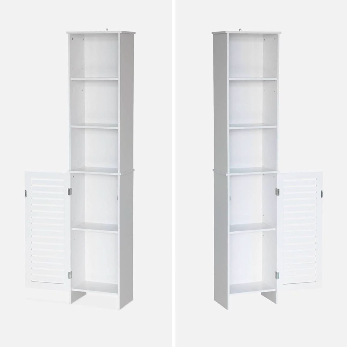 Colonne Rangement Salle Bain | Élan - Designix Meuble de Rangement