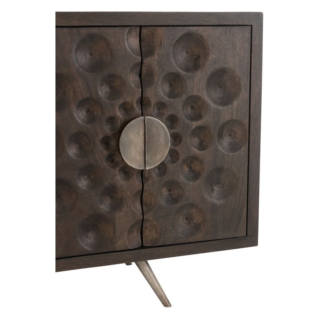 Console TV Bois de Mangue Marron - Designix