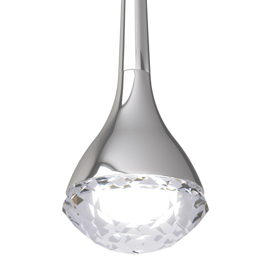 Suspension LED Crima, cristal