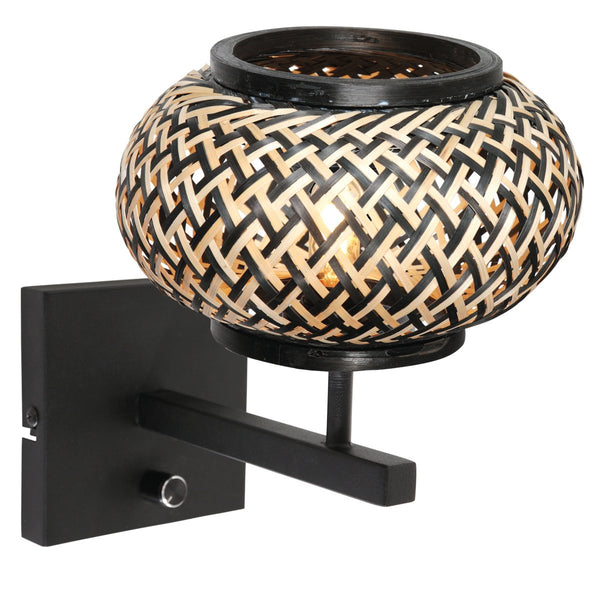 Wandleuchte Nox Light schwarz
