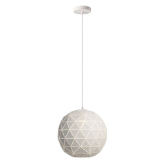 Suspension Asterope blanche