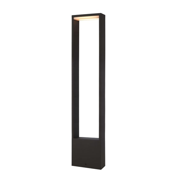 Lampadaire extérieur Cata anthracite, H 100 cm