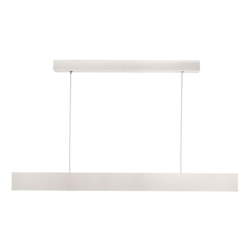 Suspension Apollon aluminium et blanche