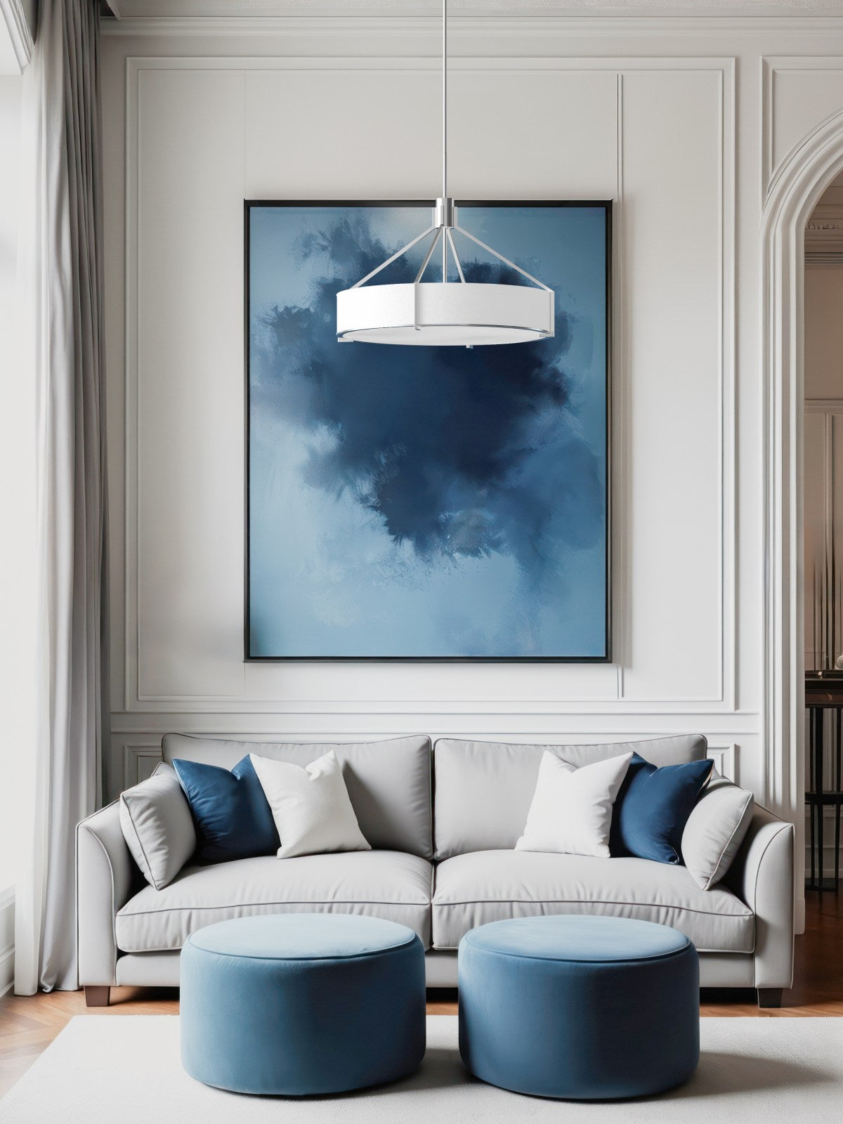 Suspension Doretto 70, verre
