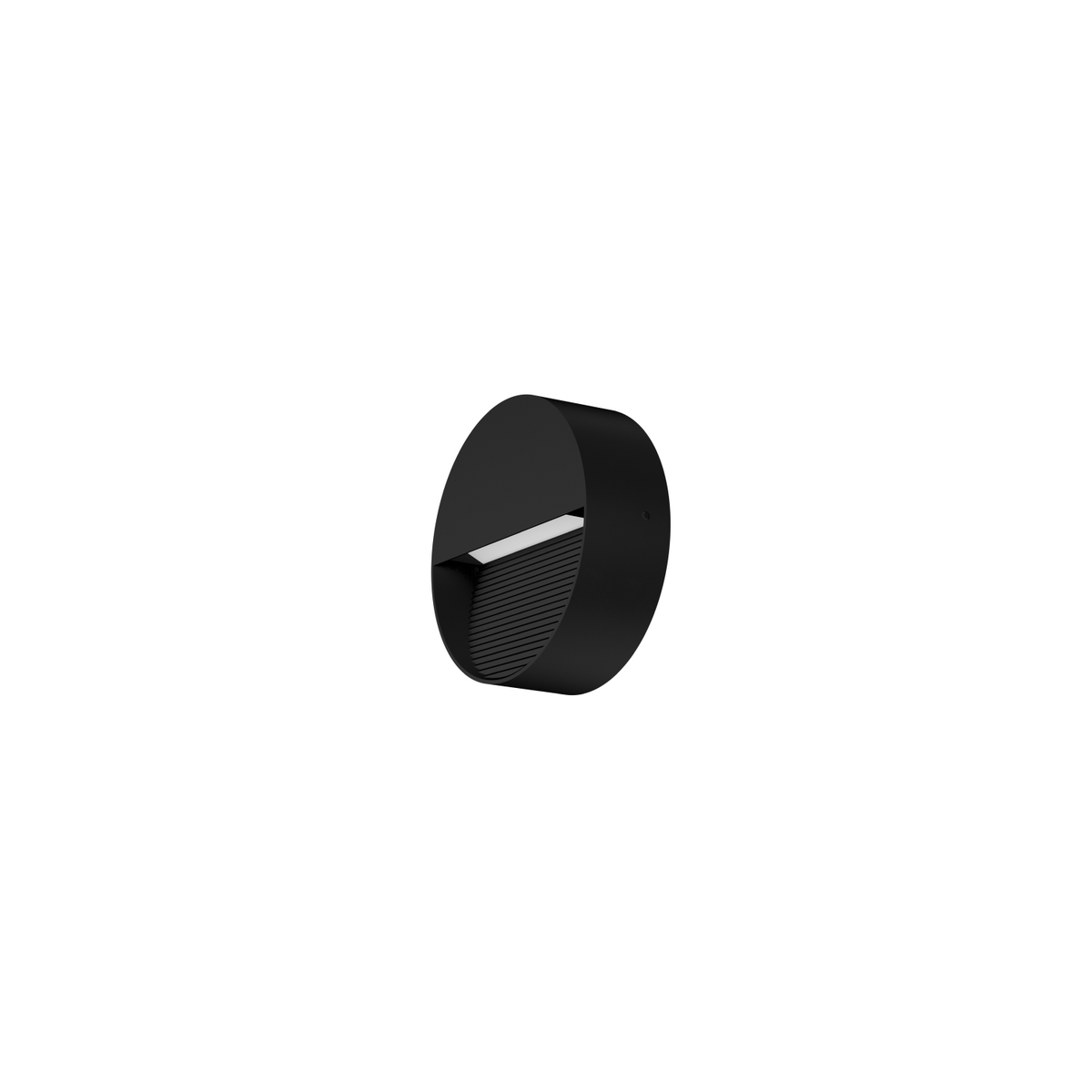 Applique extérieure GUIDEround noire, 5 W