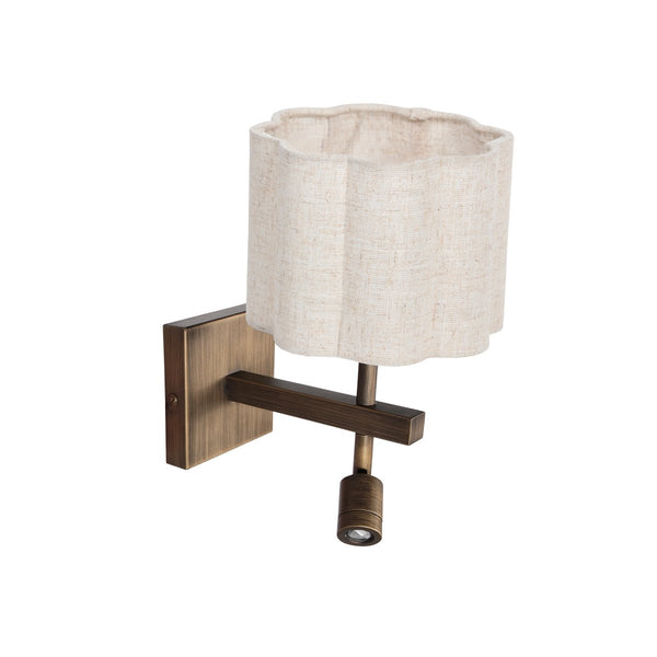 Applique murale | FloraWave Bronze Ø20 cm