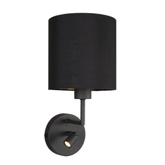Wandleuchte Noor schwarz