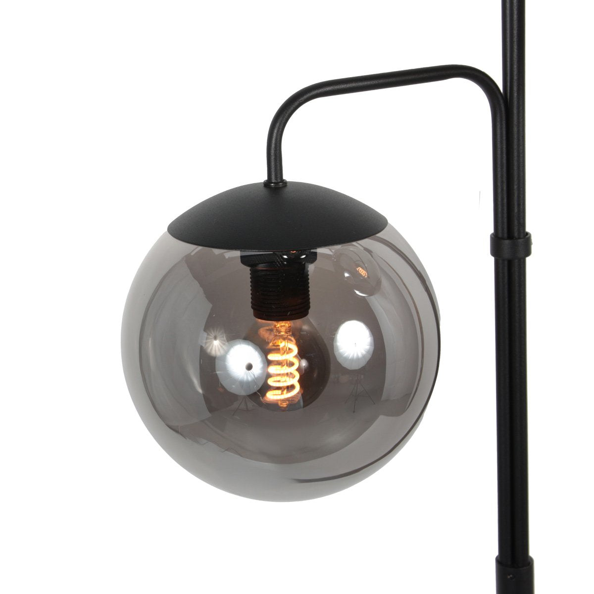 Lampadaire Bollique noir