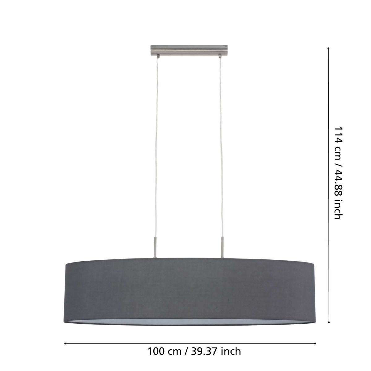 Suspension Pasteri grise (31586)