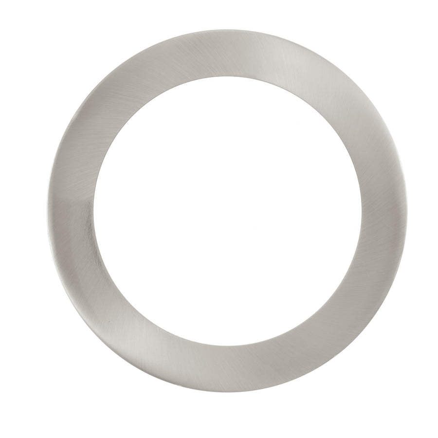 Spot encastrable Fueva-C nickel et blanc