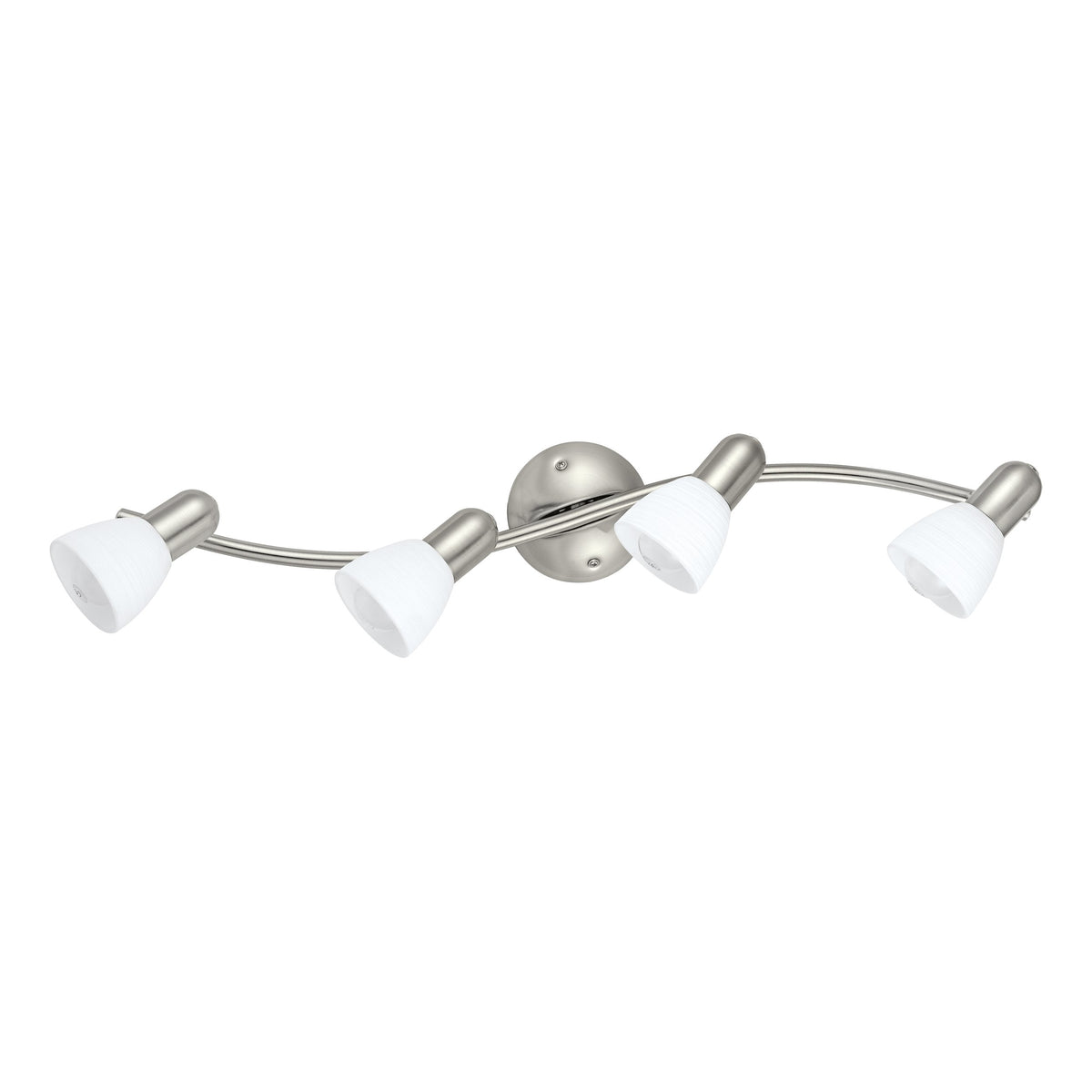Plafonnier Dakar nickel satiné