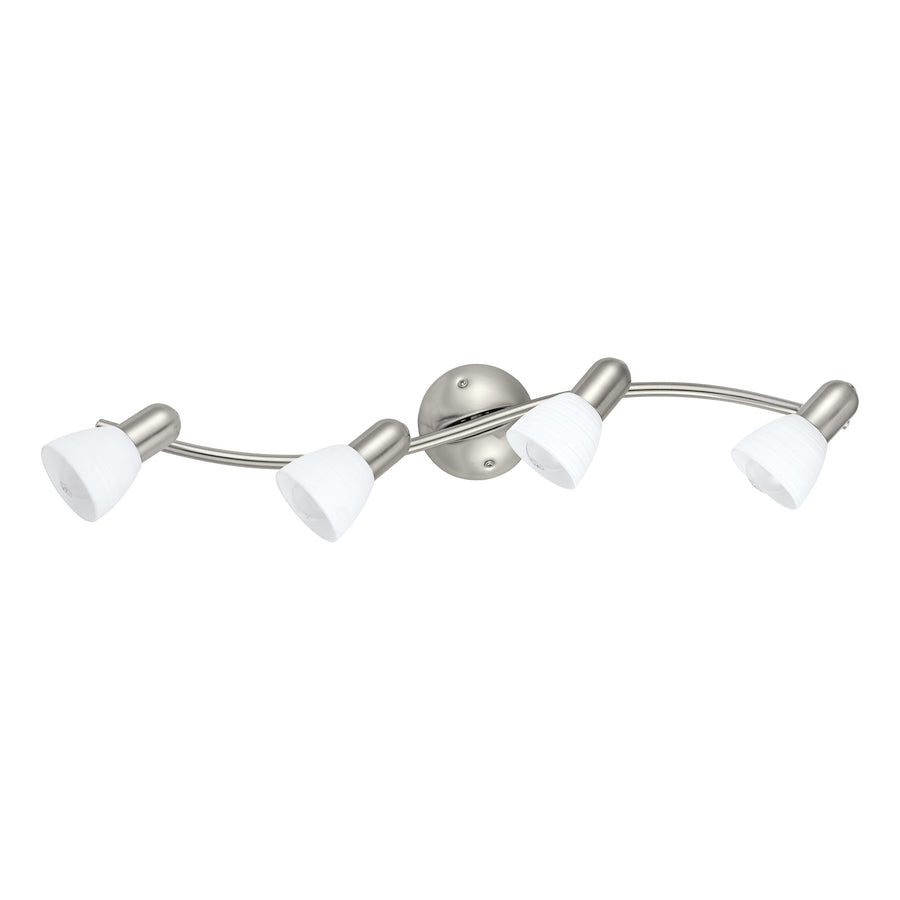 Plafonnier Dakar nickel satiné