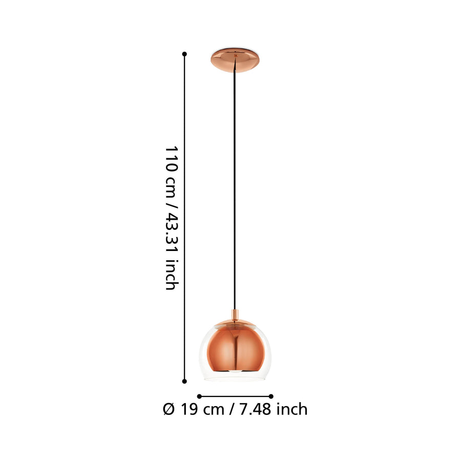 Suspension luminaire | Rocamar