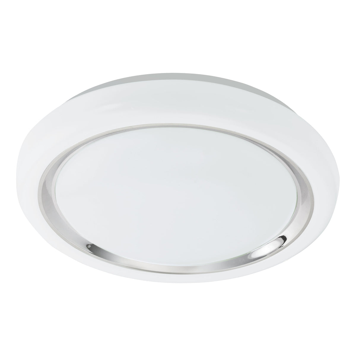 Plafonnier Capasso blanc, Ø 34 cm