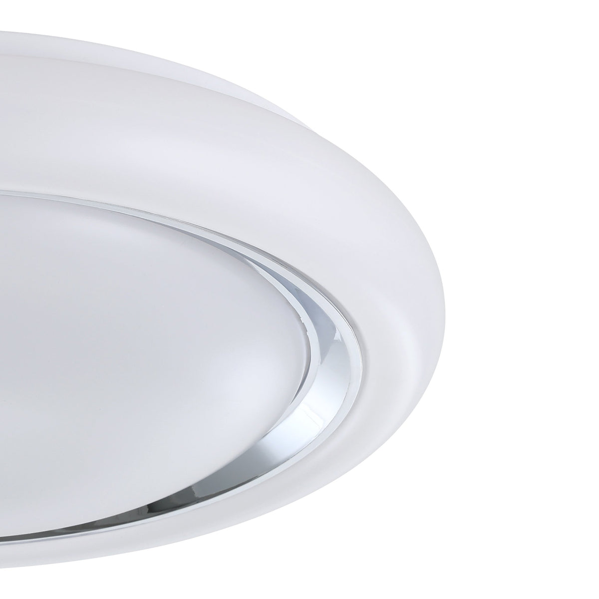 Plafonnier Capasso blanc, Ø 34 cm