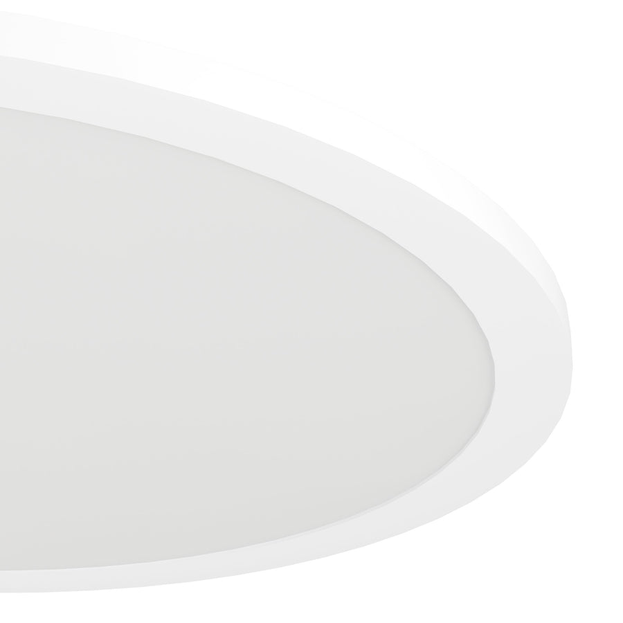 Plafonnier Sarsina blanc, Ø 45 cm